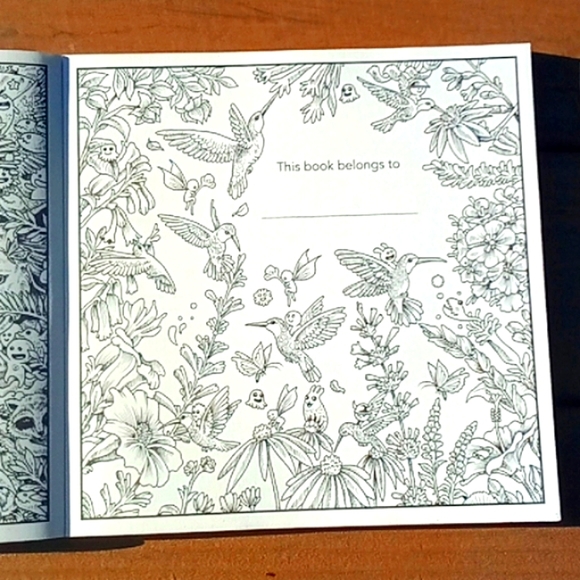 Animorphia Adult Coloring book - Picture 2 of 8